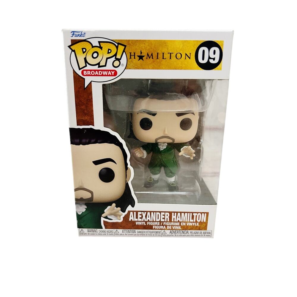FUNKO POP Broadway Hamilton Alexander Hamilton 09 Green Suit Vinyl Figure